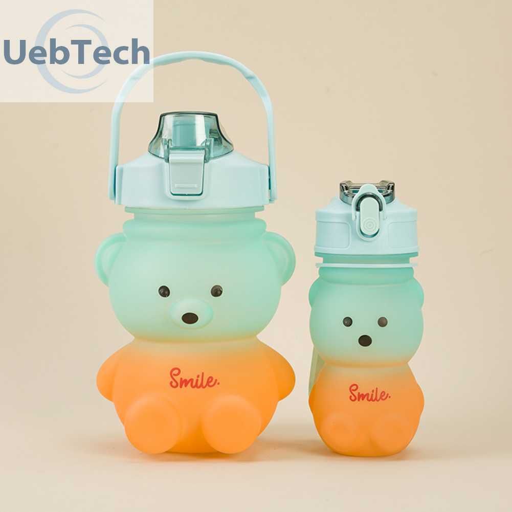 Bình Nước Thể Thao 1300ML + 350ML Hình Gấu Dễ Thương
