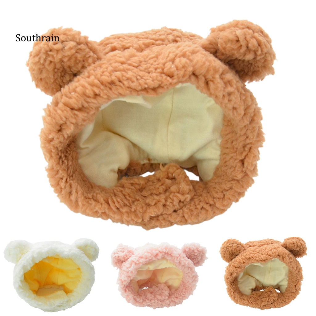 Mũ Lưỡi Trai Màu Trơn Dễ Thương Thân Thiện Với Da Cho Thú Cưng