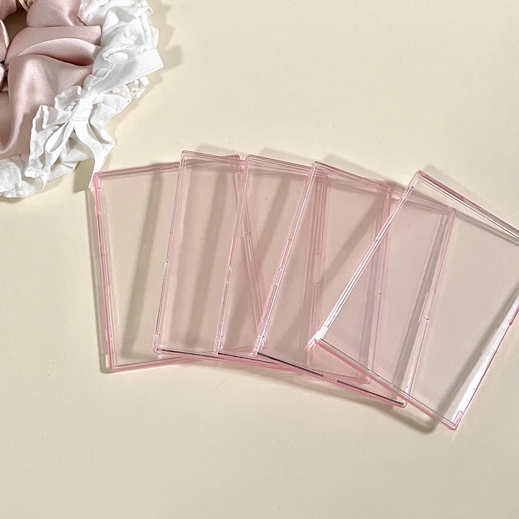 Khung Trưng Bày Thẻ Ảnh Goo Bằng Acrylic Màu Kem