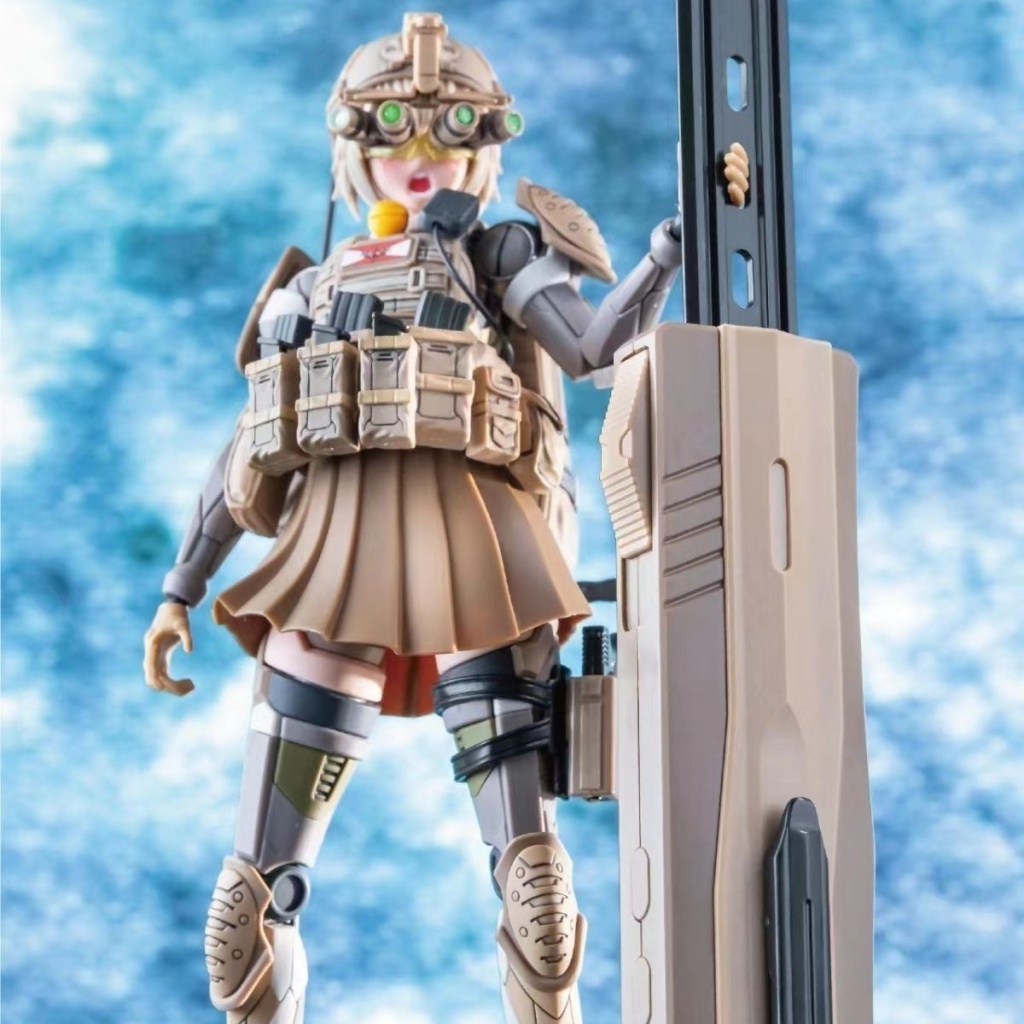 Hàng Mới Về Mới Mô Hình Lắp Ráp Nhân Vật Shengya War Princess Shitapell Machine