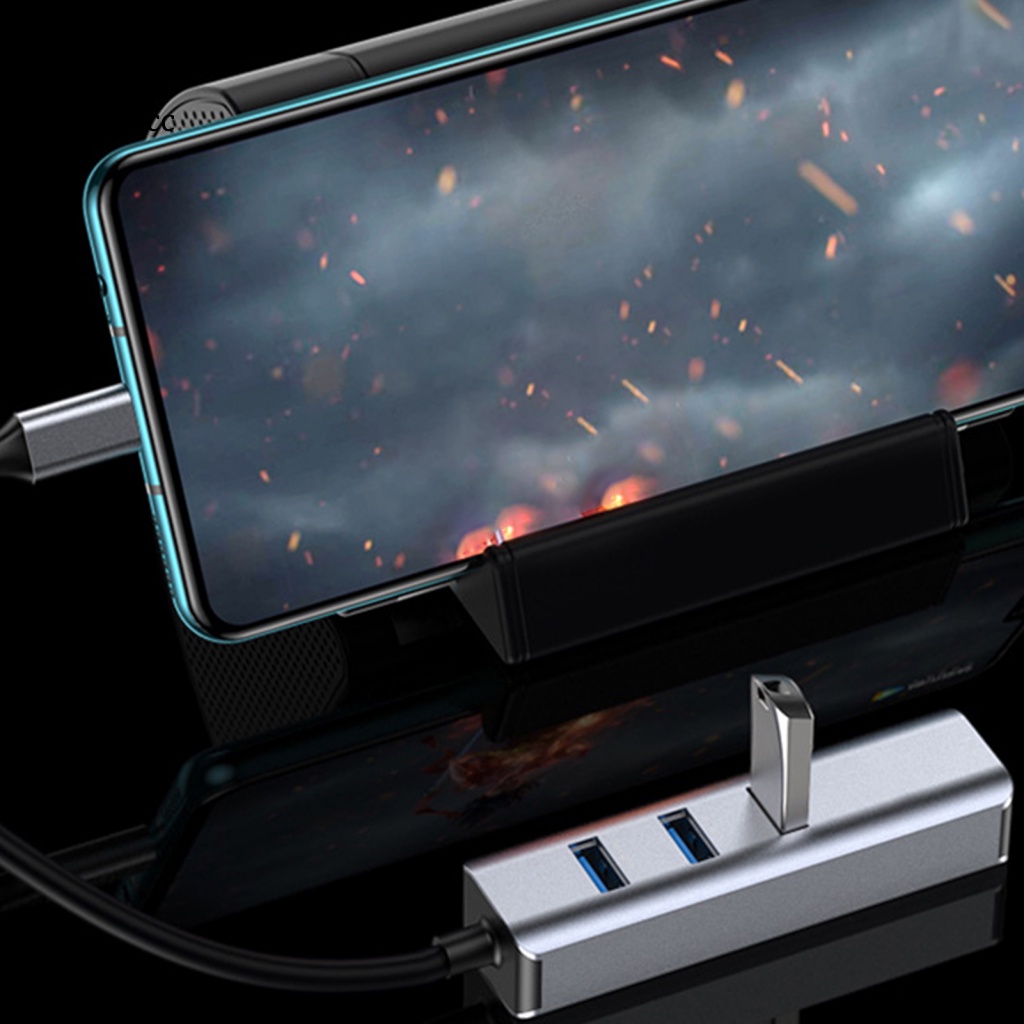 Bộ Chia 3 Cổng USB 3.0 Type C Sang Rj45 Gigabit Ethernet Cho MacBook