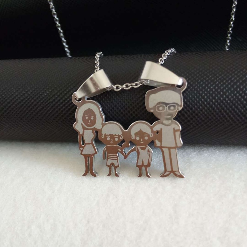 Vòng cổ Bằng Thép Không Gỉ Phong Cách Hip Hop Thời Trang Cho Nam Và Nữ