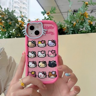 Ốp Điện Thoại Silicon Hình Mèo Hoạt Hình 3D Cho iPhone 14promax 11 12 12Pro 12promax casing 13 13Pro 13promax 14 14Pro