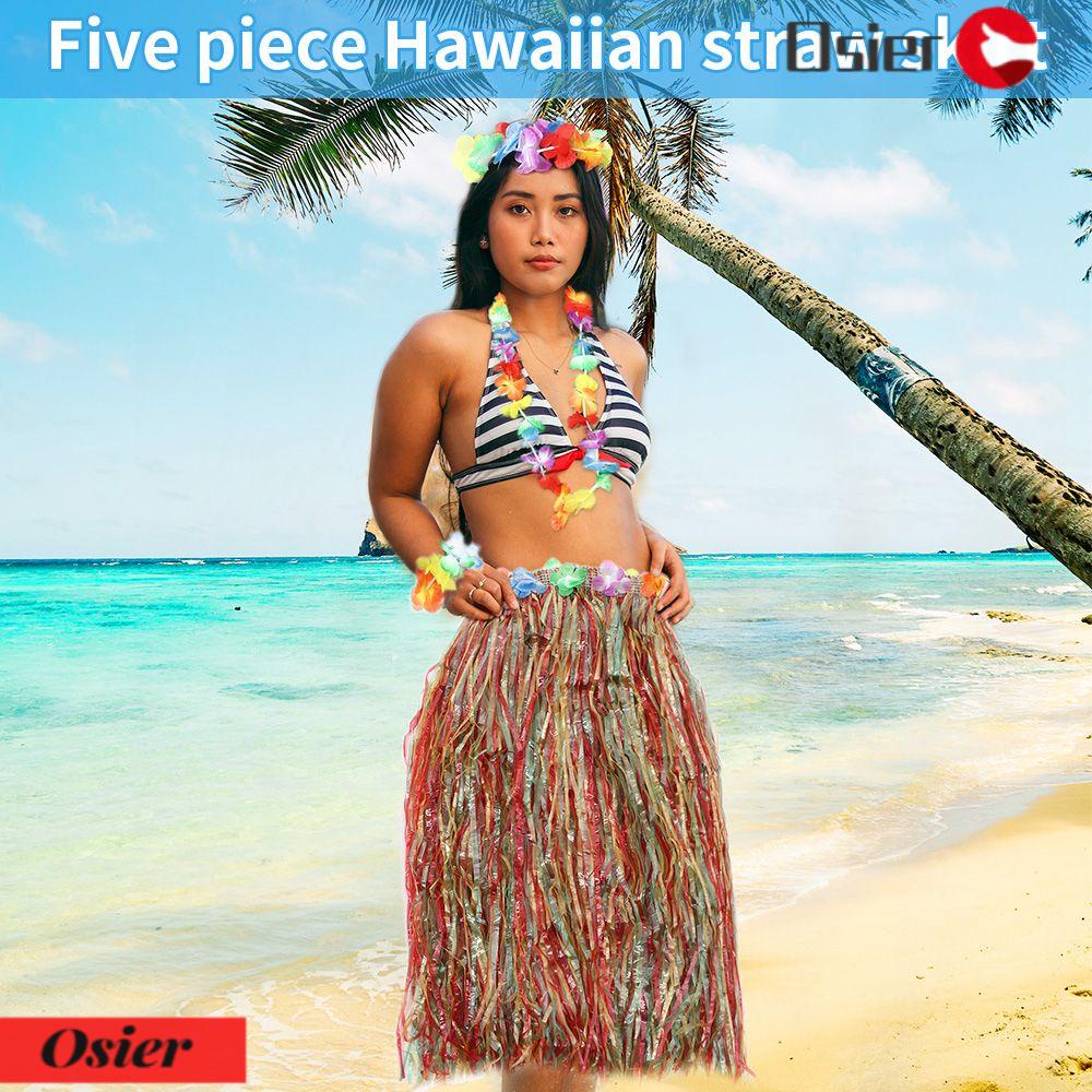 Phụ Kiện Vòng Hoa Nhảy Hula Trang Phục Mới Của Hawaii 1