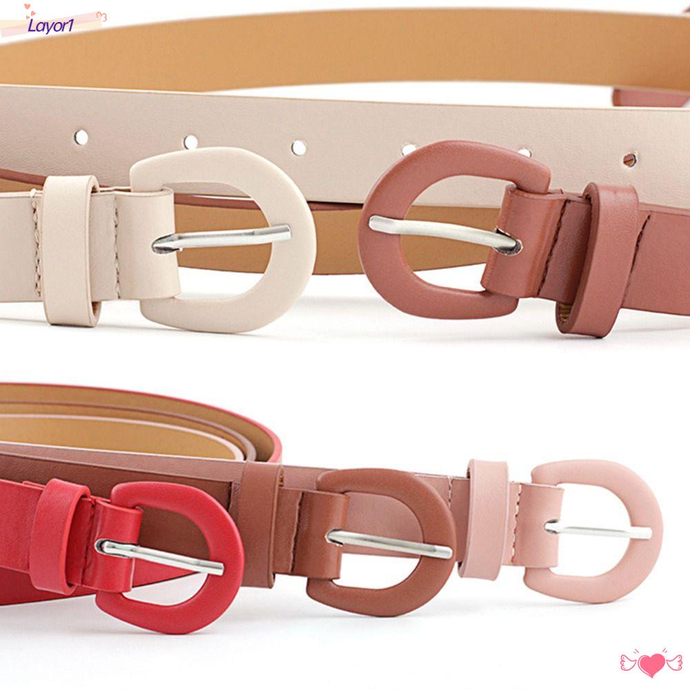 Thắt Lưng Da LAYOR1 Phong Cách Cổ Điển Thời Trang Cho Nữ