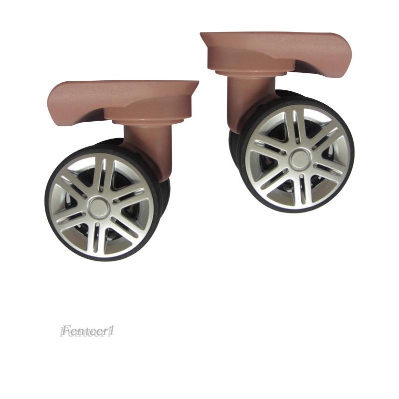 [Fenteer1] 2 Bánh Xe Thay Thế Cho Vali Hành Lý Yên Tĩnh Chắc Chắn