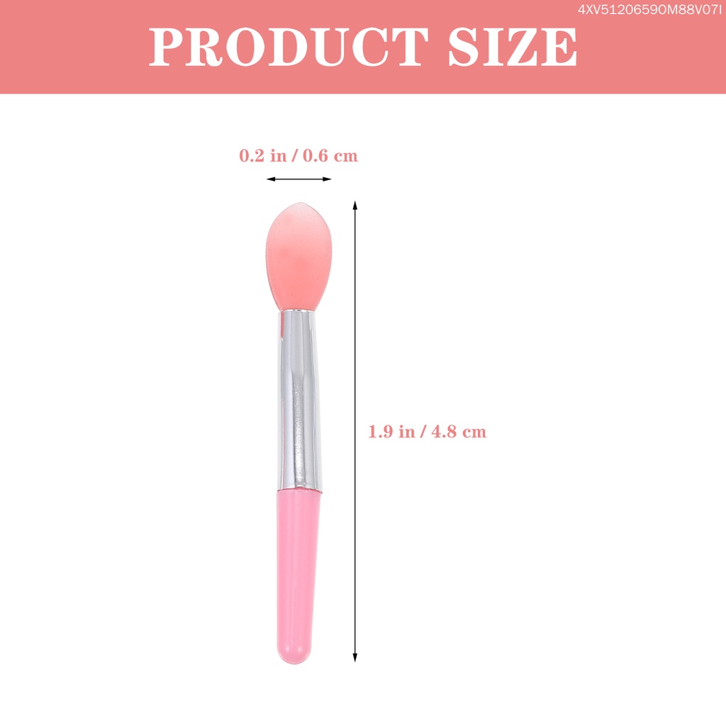 Bộ 2 Cọ Trang Điểm Chuyên Nghiệp Với Vỏ Ngoài Bằng Silica Gel Tiện Dụng