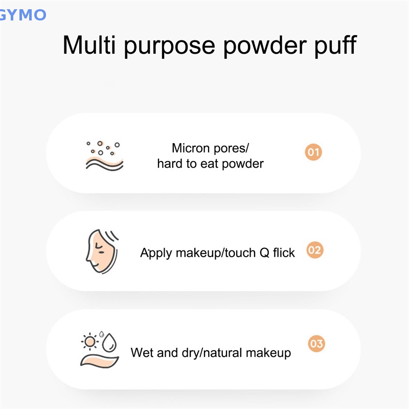 Set 7 Mút Trang Điểm Mềm Mại Tiện Dụng Chất Lượng Cao