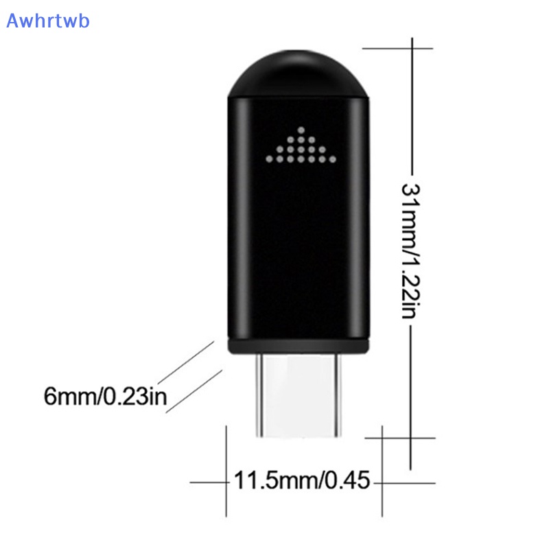 Bộ Chuyển Đổi Mini APP Điện Thoại Điều Khiển Từ Xa Awhrtwb Type-C Micro USB Cho Điện Thoại