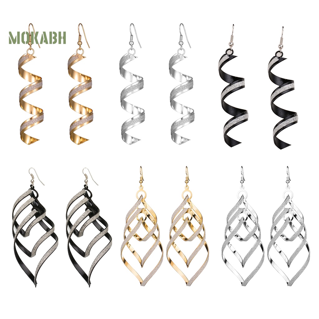 Bông Tai Kim Loại Thân Thiện Với Da Thời Trang