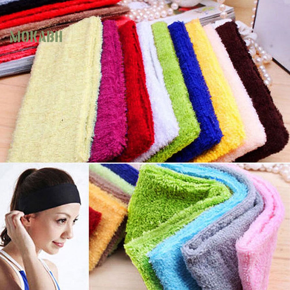 Băng Đô Thể Thao Thấm Hút Mồ Hôi Co Giãn Cho Nam Và Nữ