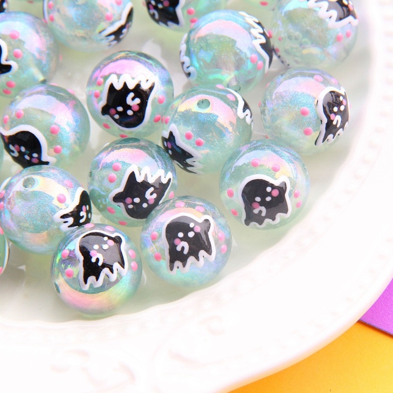 Hạt Ngọc Trai Giả Bằng Acrylic Mạ Dùng Làm Trang Sức