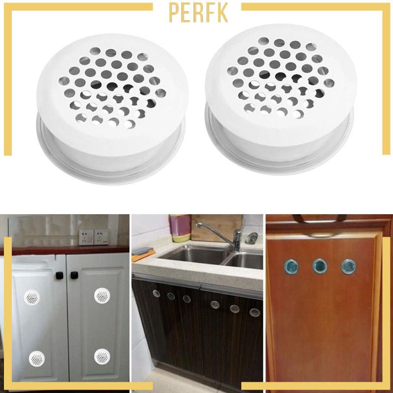 [Perfk] Máy Tản Nhiệt Dạng Lưới Tròn Lỗ Thông Hơi Cà Phê Cho Ống Xả Nhiệt Và Ống Xả