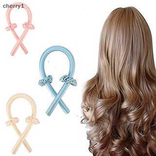 [cherry1] Máy Uốn Tóc Không Nhiệt Bằng Ruy Băng Lụa Uốn Tóc