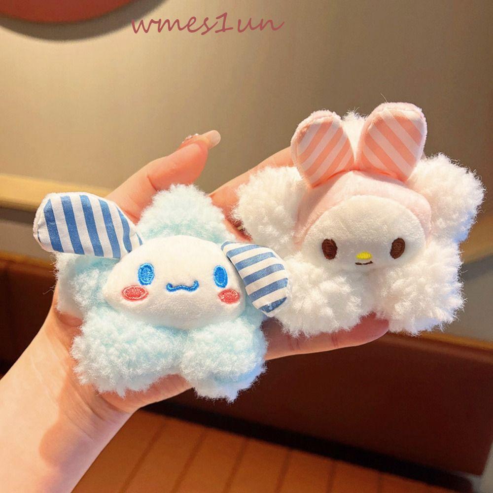 Móc Khóa Hình Thỏ Nhồi Bông Trong My Melody WMES15H Kuromi Dễ Thương