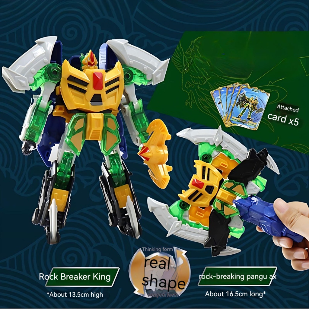 Đồ Chơi Robot Biến Hình Bằng Thép Độc Đáo Thú Vị