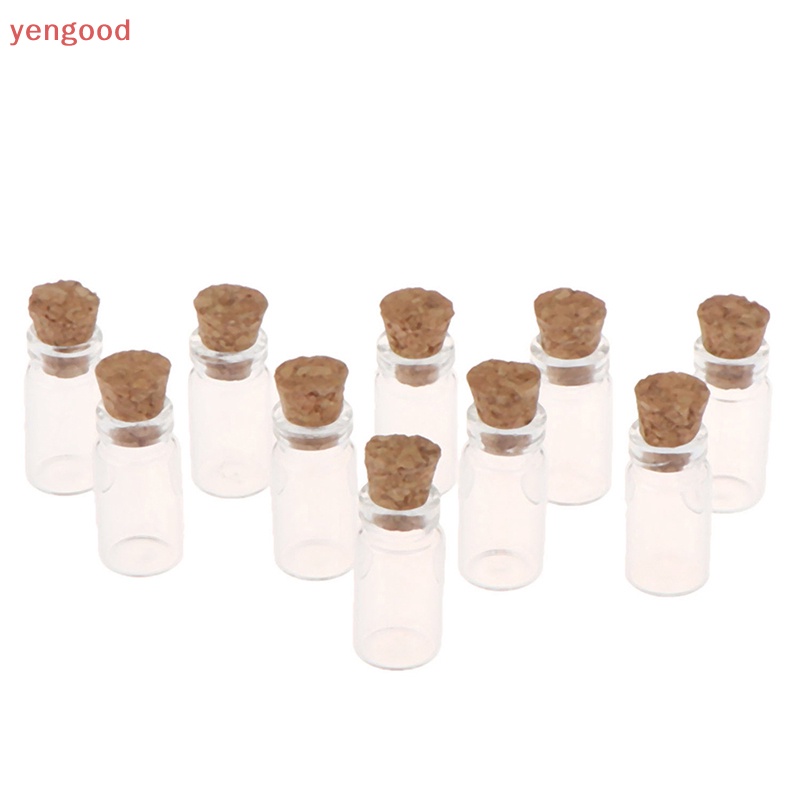 Set 10 Lọ Thủy Tinh Đựng Thực Phẩm 1: 12 Trang Trí Nhà Búp Bê