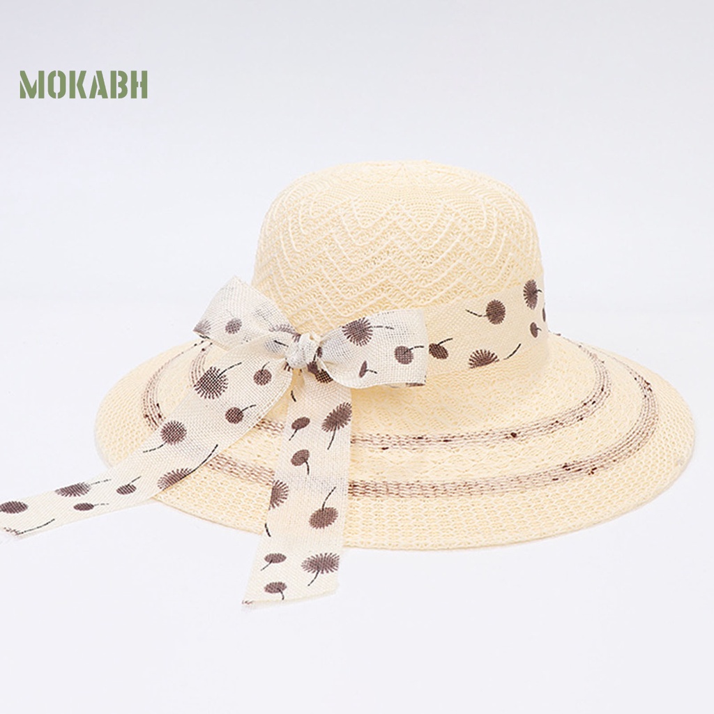 Nón Rộng Vành Dệt Kim Chống Tia UV Thoáng Khí Thời Trang Đi Biển Mùa Hè Cho Nữ