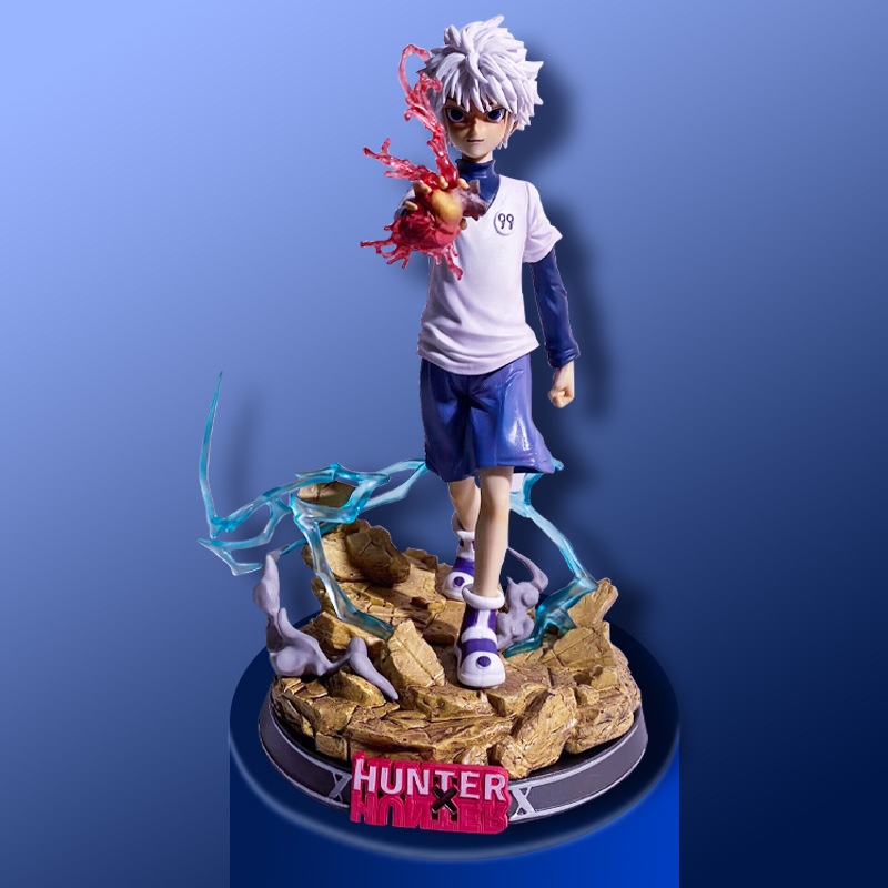 Mô Hình Đồ Chơi Nhân Vật Gon Freecss & Killua Zoldyck Trong Phim Hoạt Hình "Killua Zoldyck" 27.5cm
