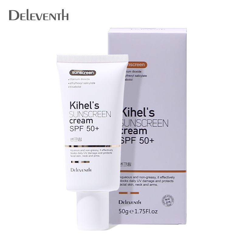 Kem chống nắng vật lý DELEVENTH Dr Johom SPF 50+ PA+++tươi mát và thoáng khí làm trắng da 50g