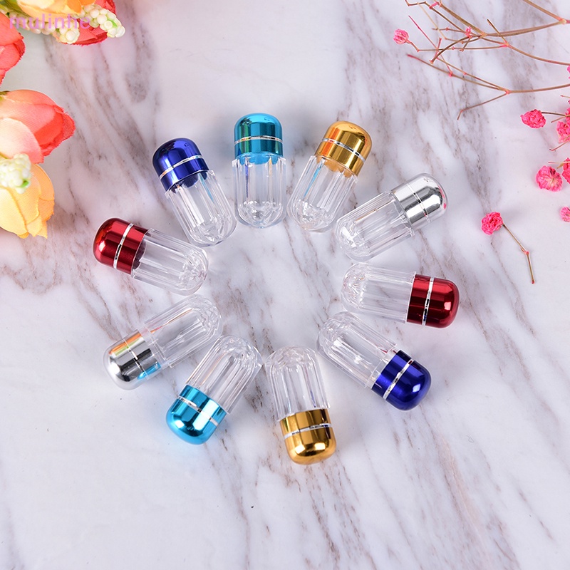 Mulinhe 5 Cái Gela Rỗng Chất Lượng Cao 0# Viên Nang Gel Trong Suốt Nhiều Màu