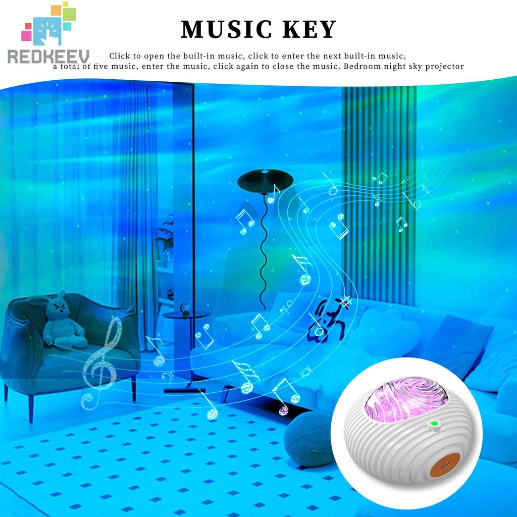 Đèn LED Chiếu Nhiều Màu Sắc Với Điều Khiển Từ Xa 5V 4W 7