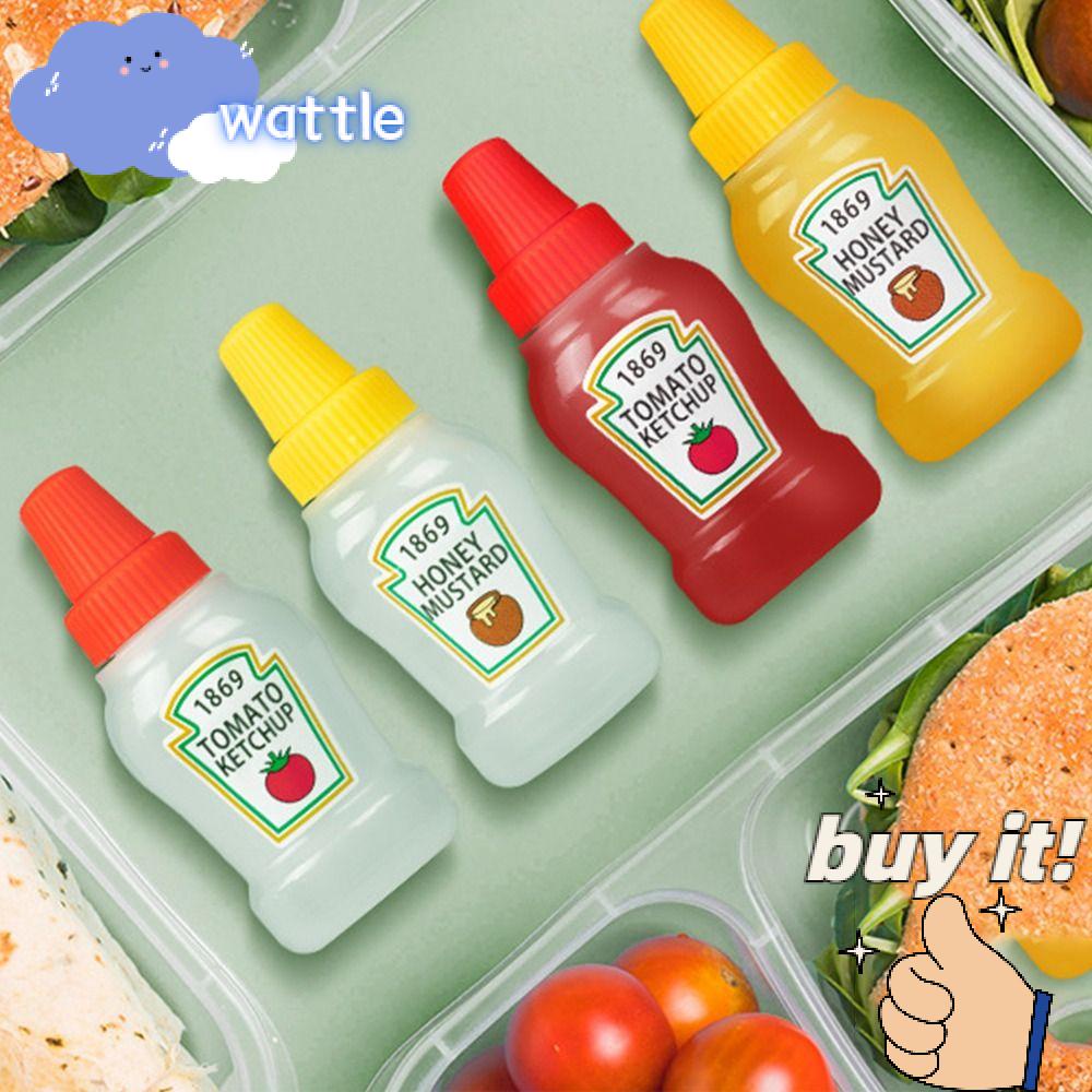 Bình Đựng Nước Sốt Mini Họa Tiết Hoạt Hình Dễ Thương Cho Bé