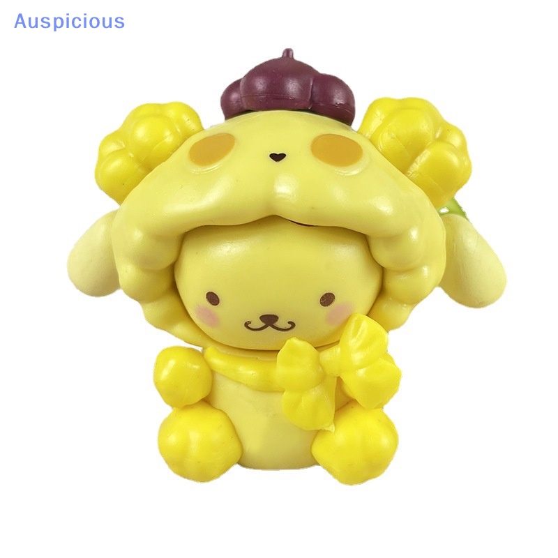 Set 6 Mô Hình Mèo Cinnamoroll Kuromi KT Mini Bằng Pvc