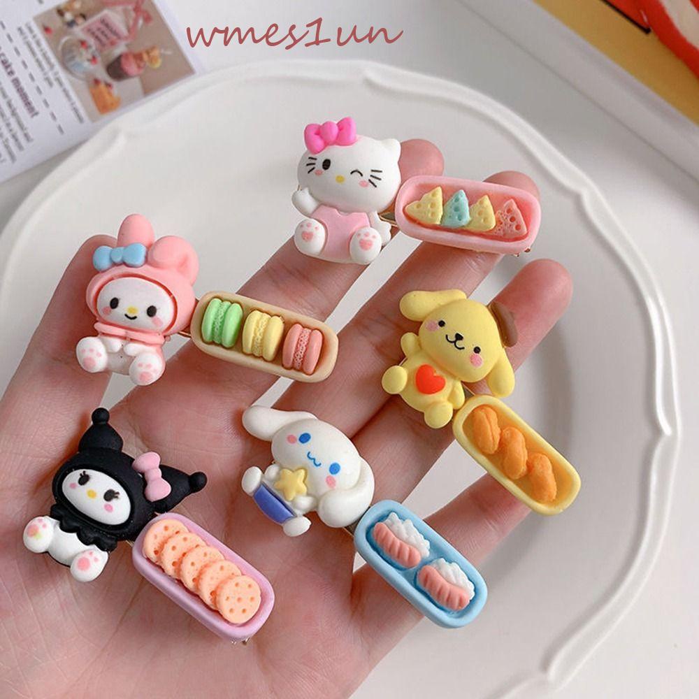 Kẹp Tóc Mỏ Vịt Họa Tiết Hoạt Hình Kuromi Bangs 15H Ngọt Ngào Đáng Yêu Dành Cho Bạn Nữ