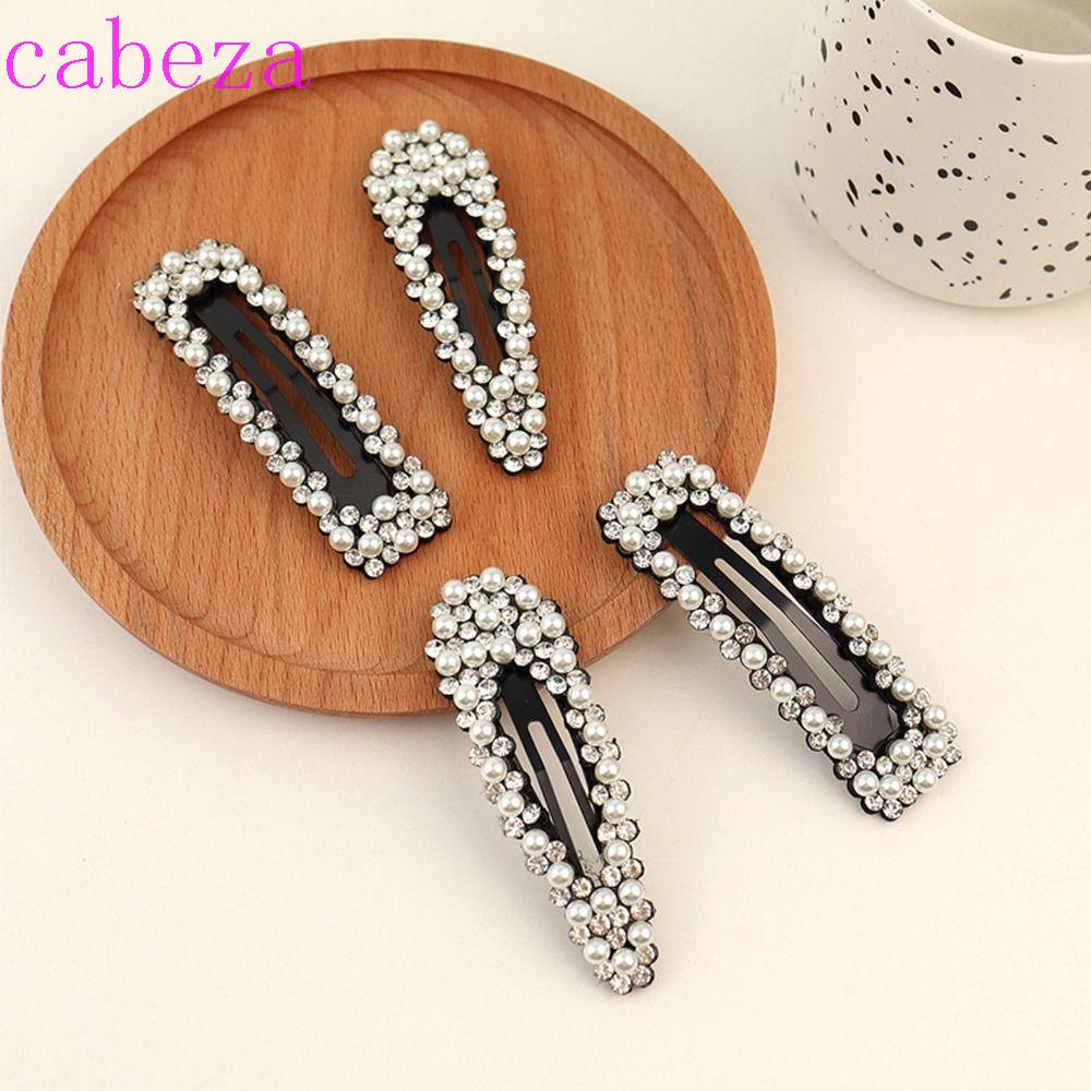 Kẹp Tóc Mỏ Vịt Họa Tiết Hình Học Sang Trọng Ngọt Ngào Cho Nữ