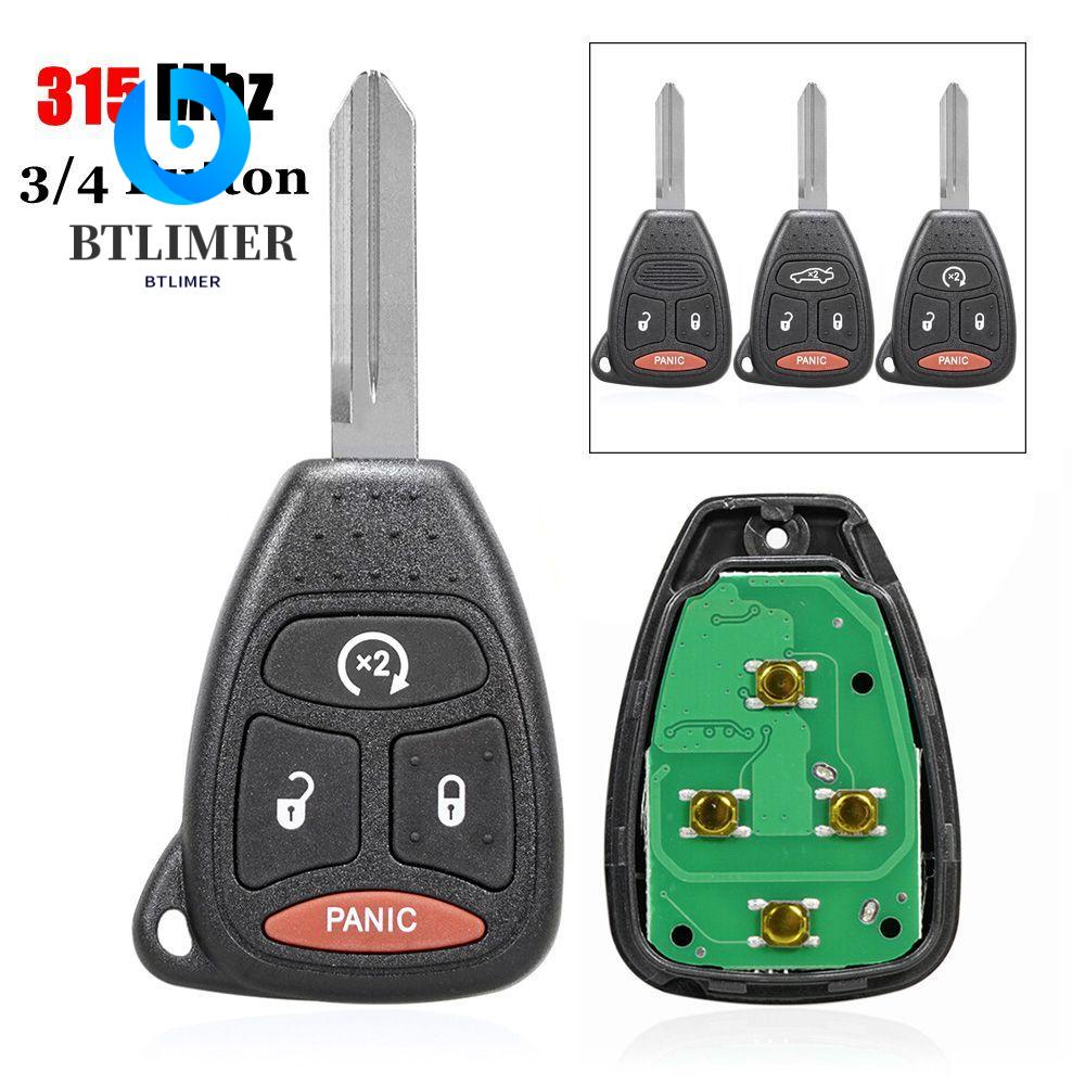 Chìa Khóa Điều Khiển Xe Hơi 4 Nút 315MHz Cho Dodge Chrysler Jeep