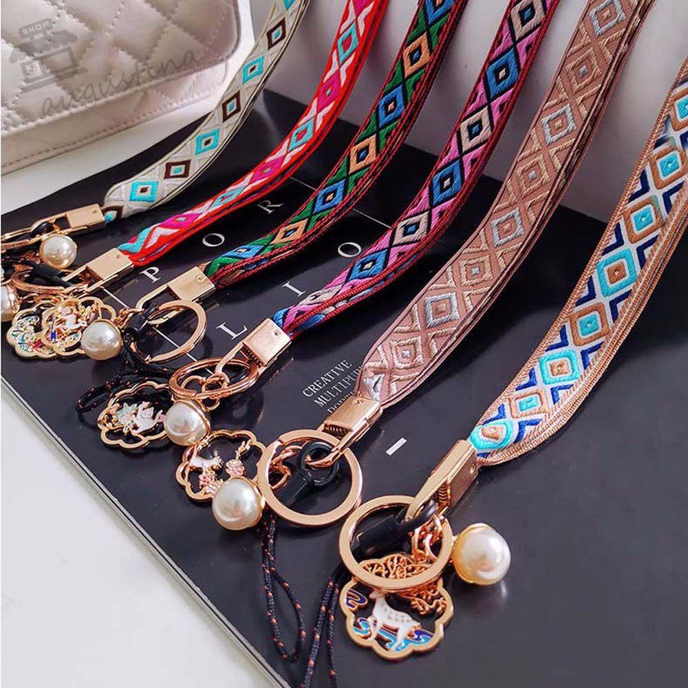 Dây Móc Chìa Khóa / Dây Đeo Cổ Phong Cách Vintage AUGUSTINA