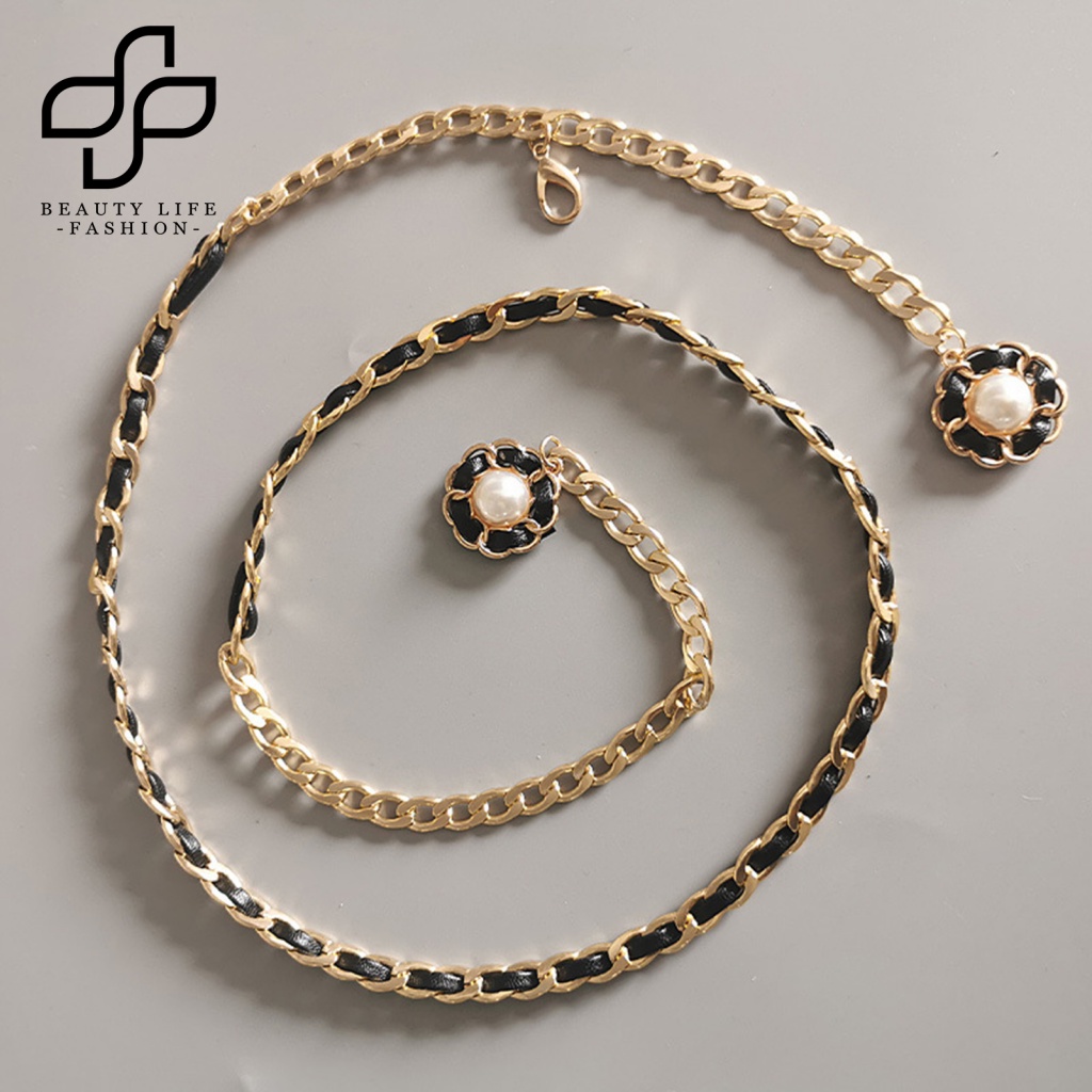 Beautylife Dây Xích Nối Dài Thắt Lưng Quần Jean Bắt Sáng Chi Tiết Đơn Giản Trang Trí Đầm / Đồ Thủ Công Bằng Hợp Kim Trang Sức Hàng Ngày Cho Nữ