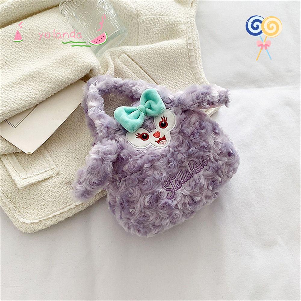 Túi Đeo Chéo Đựng Tiền Xu Hình Thú Nhồi Bông Mini Đáng Yêu