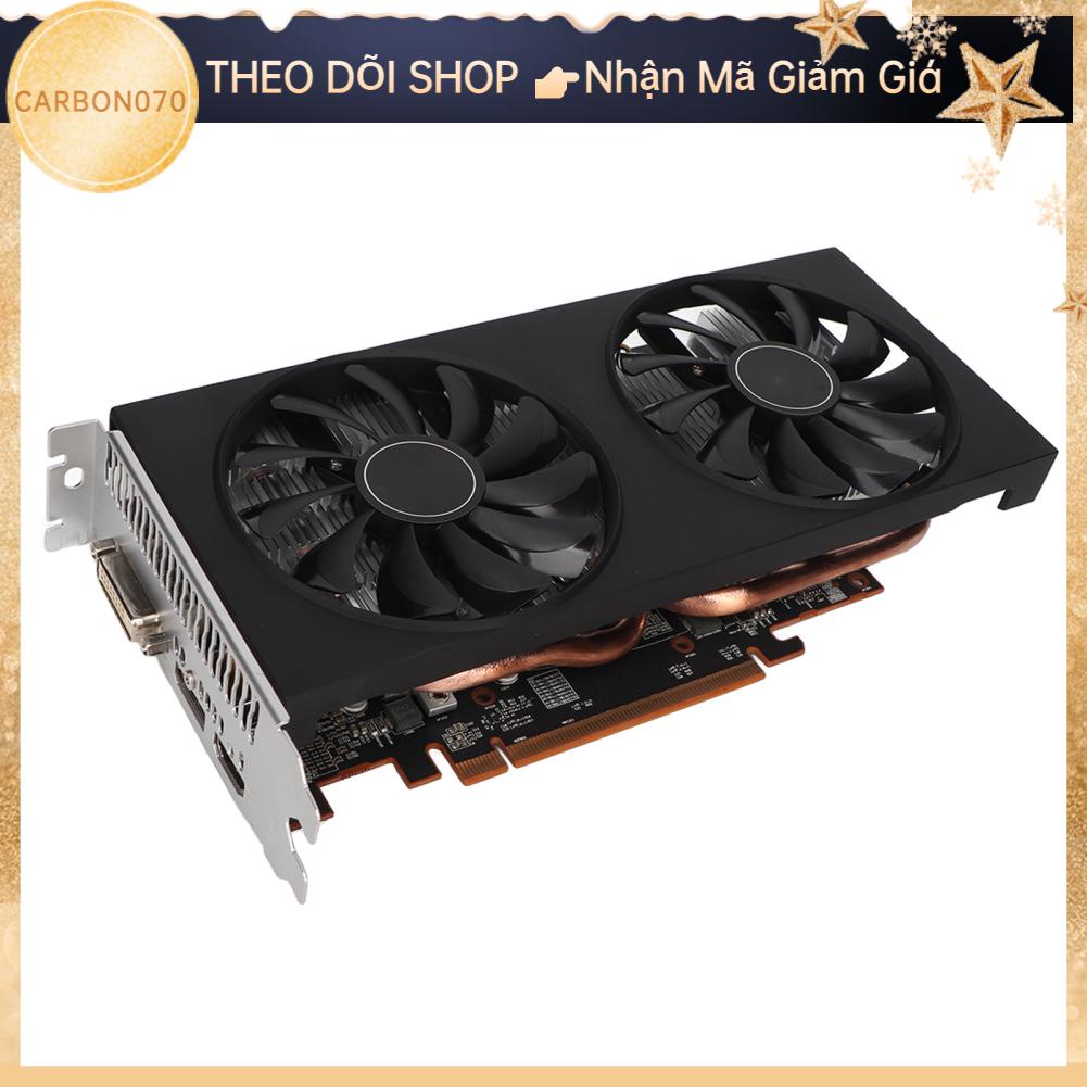 Carbon070 Card Đồ Họa Chơi Game 8GB GDDR6 256bit 2000MHz 14000MHz DP HD DVI Quạt Làm Mát Kép Để Bàn Cho Máy Tính