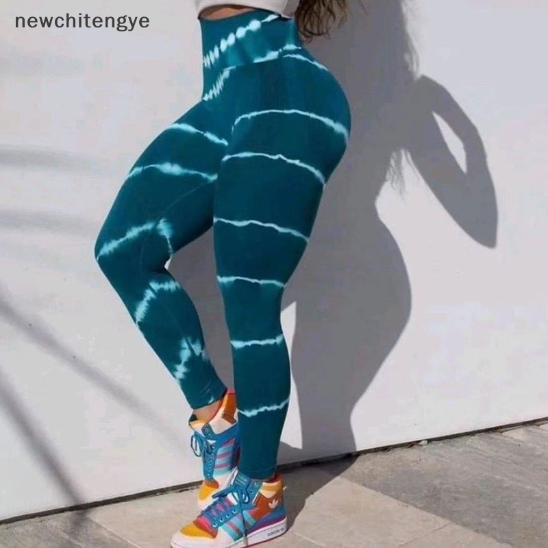 Quần Legging Thể Thao Không Đường May Lưng Cao Co Giãn Tốt Thích Hợp Chạy Bộ / Tập Yoga Cho Nữ