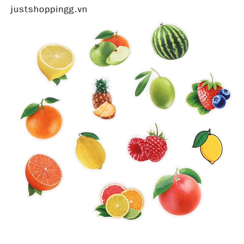 50 Miếng Dán Hình Trái Cây Cho Tủ Lạnh Nhà Bếp