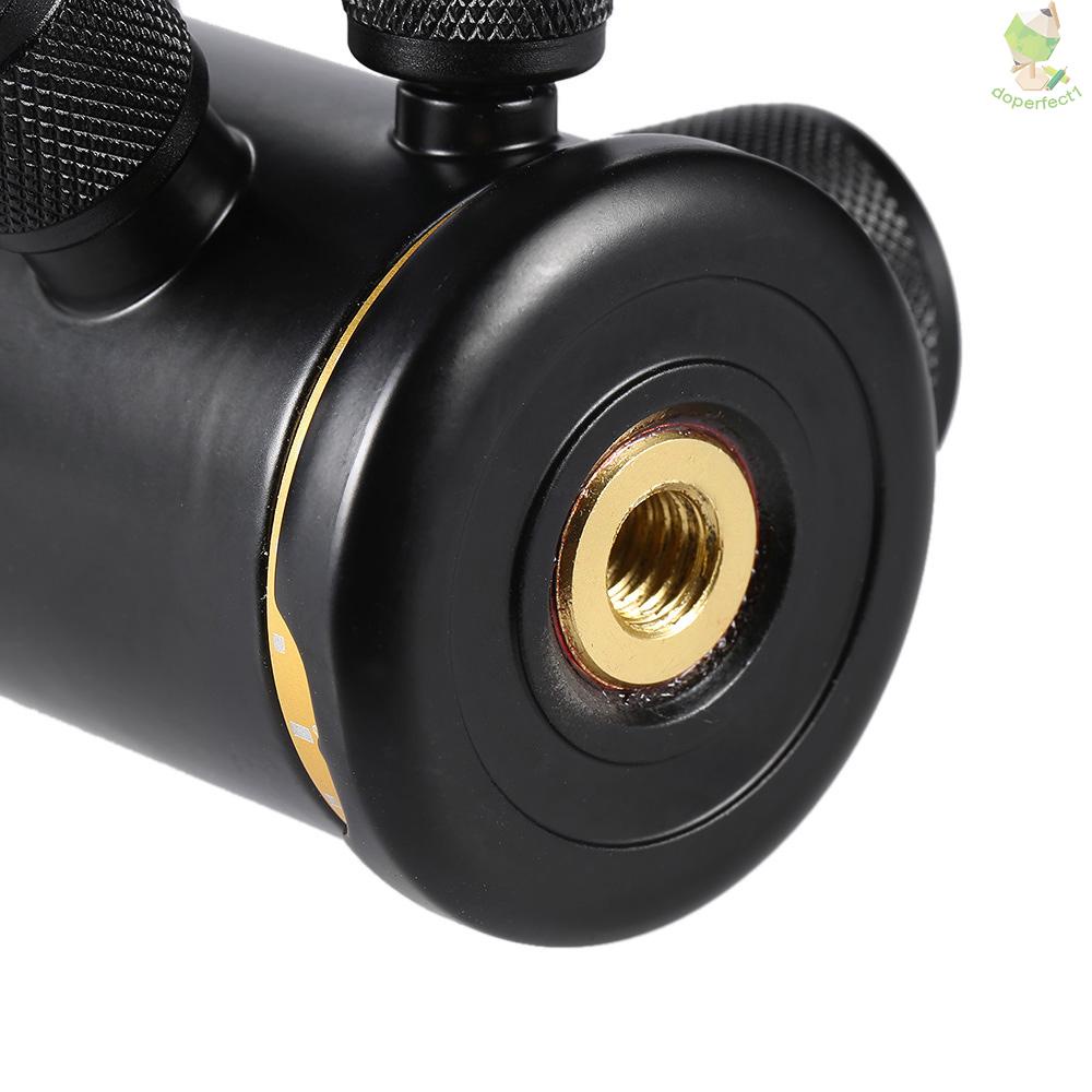 Andoer Aluminum Alloy Ball Head Ballhead Maximum Load 3KG with Quick Release Plate 1/4&quot; Screw for Camera Tripod Slideway   Came-6.5