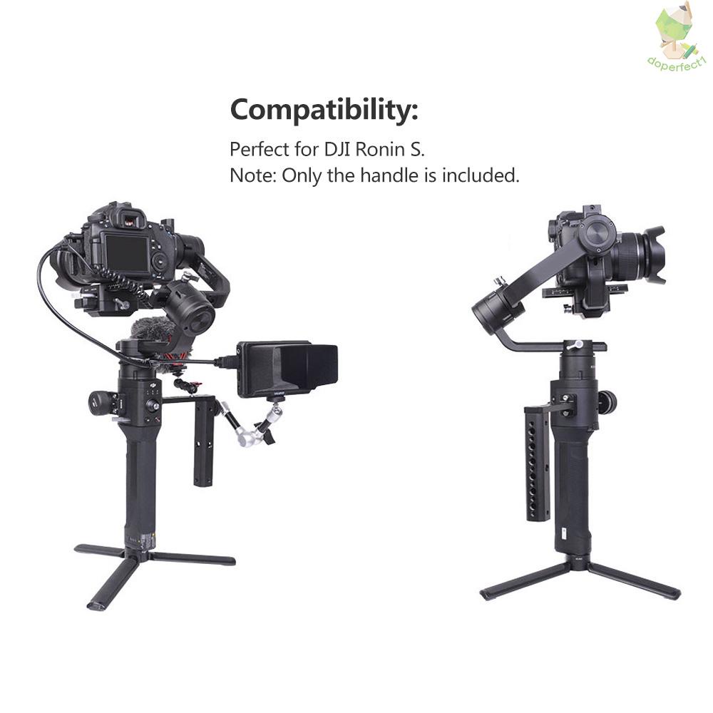DF DIGITALFOTO VISIONNH Vision Neck Handle Hold Plate Bracket Grip Extension Rods Bar with Hot Shoe Mount for DJI Ronin    Came-6.5