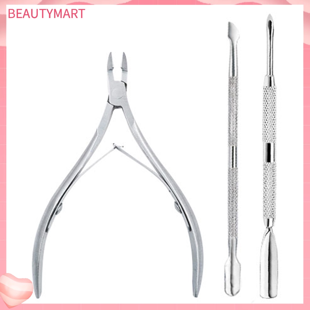 Bộ 3 Dụng Cụ Chăm Sóc Móng Tay Bằng Thép Không Gỉ Tiện Dụng