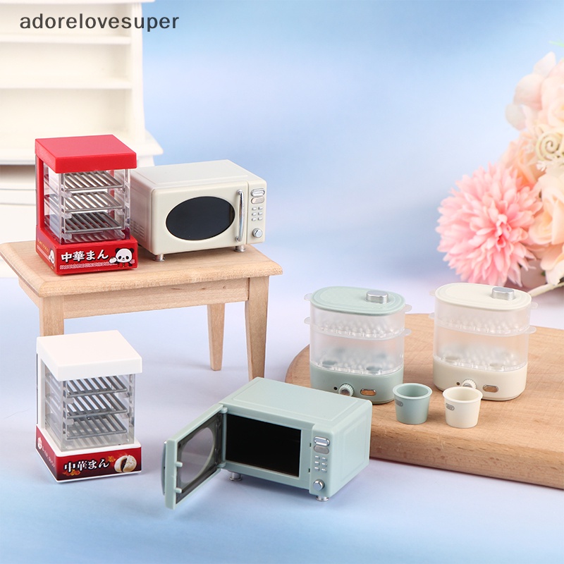 Mô Hình Tủ Hấp Bánh Mì Tỉ Lệ 1: 12 Độc Đáo Trang Trí Nhà Búp Bê