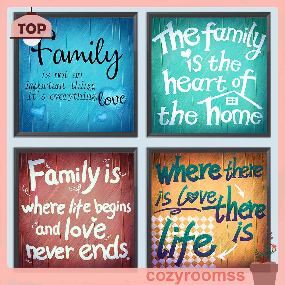 Thẻ Đính Đá Tròn 5D Tự Làm Thủ Công Trang Trí Nhà Cửa