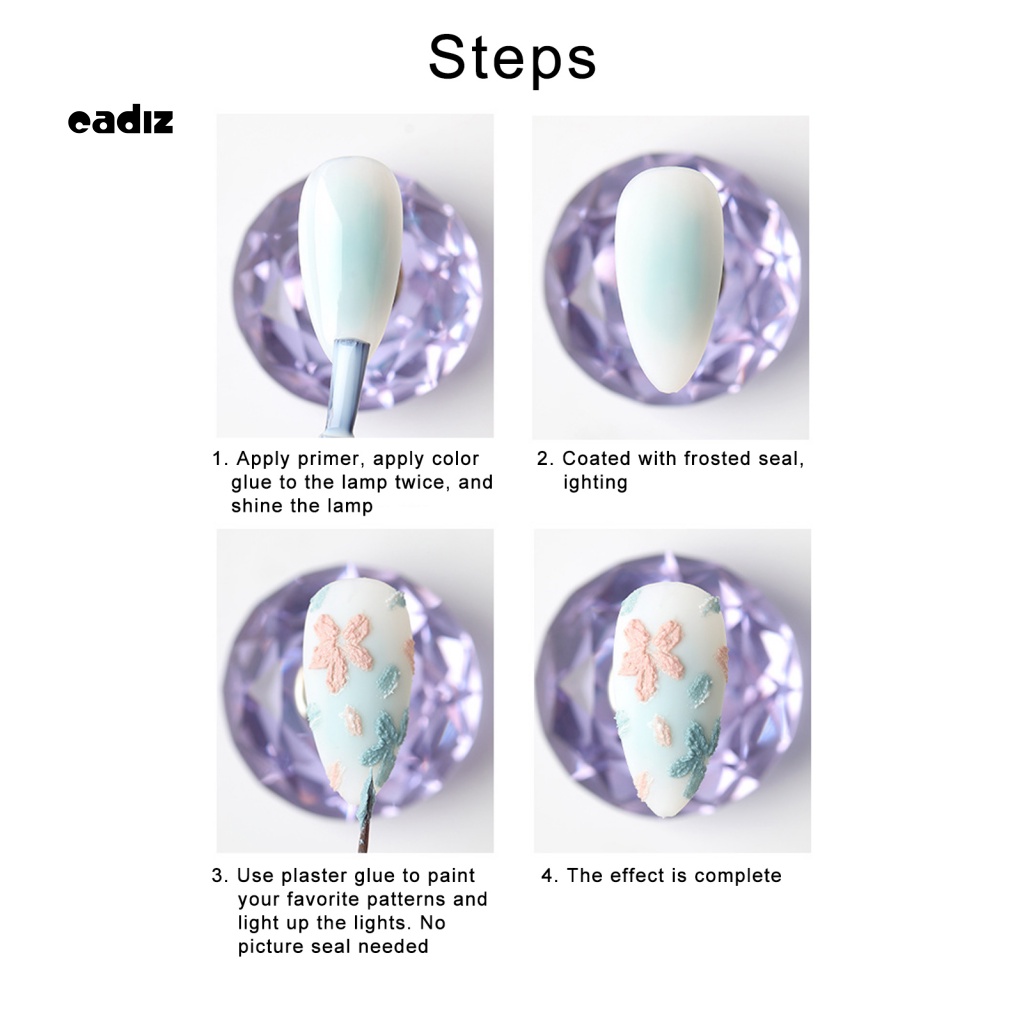 Gel Tự Điêu Khắc Trang Trí Móng Tay 3D 8g Màu Sắc Tươi Sáng Cho Nữ