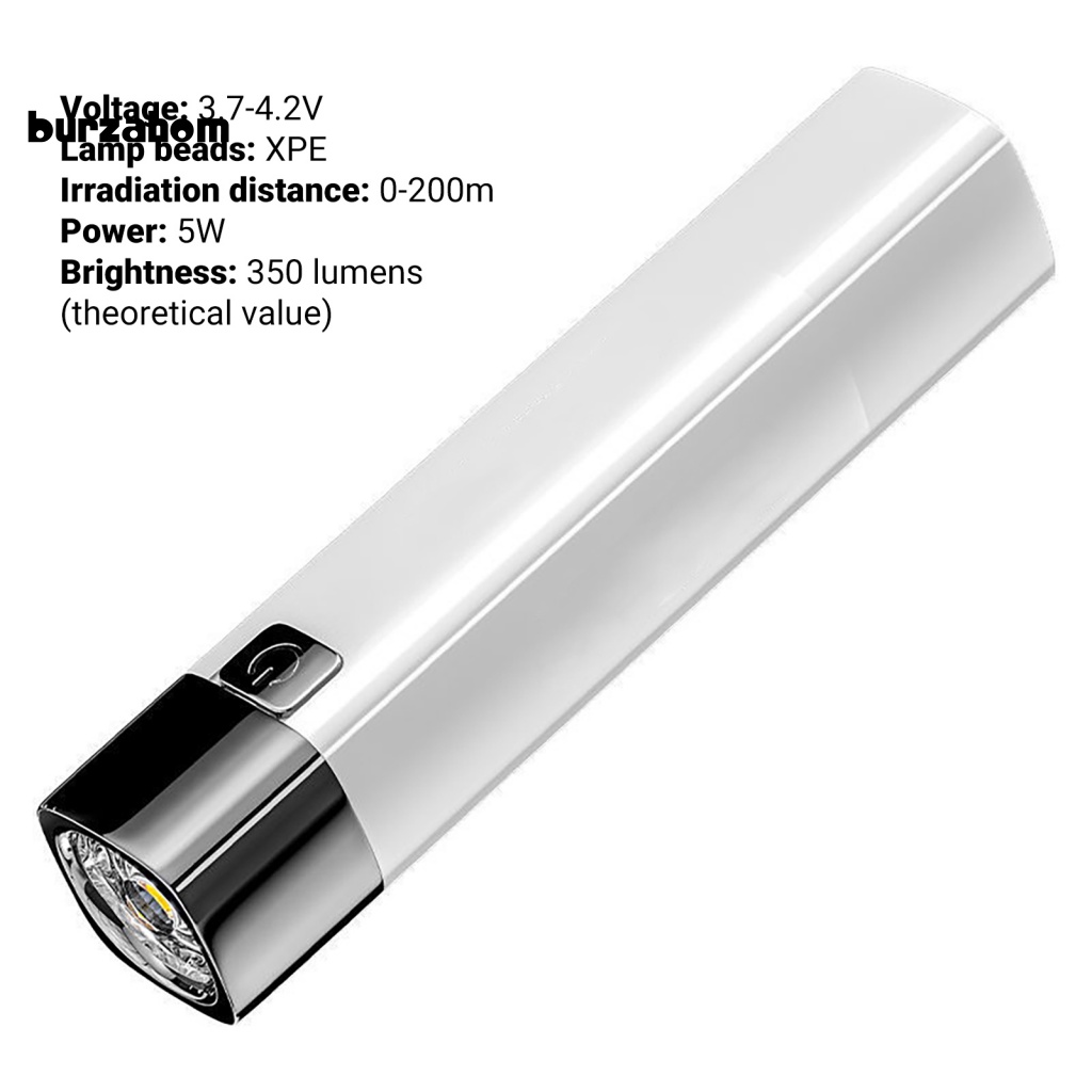 Đèn Pin LED Công Suất Cao Nhiều Chế Độ Có Thể Sạc Lại Dùng Cho Cắm Trại