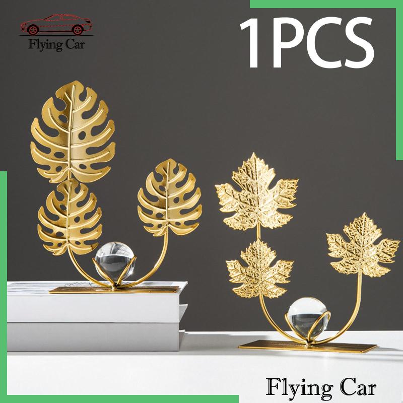 [Lzdjfmy2] Bức Tượng Lá Kim Loại hạn hán Hiện Đại Trang Trí Nhà Cửa