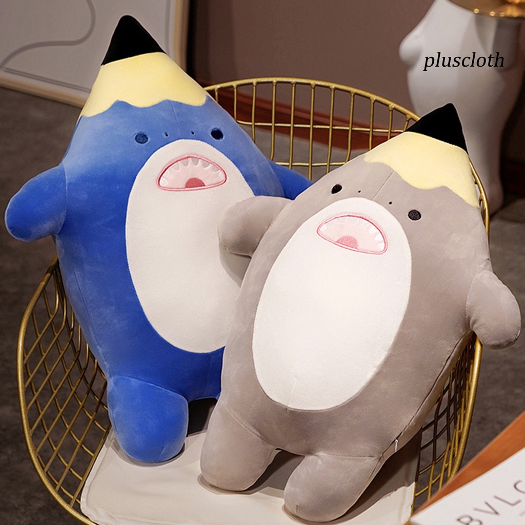 Cá Mập Nhồi Bông Chất Liệu Cotton PP Kích Thước 60cm Dùng Để Trang Trí