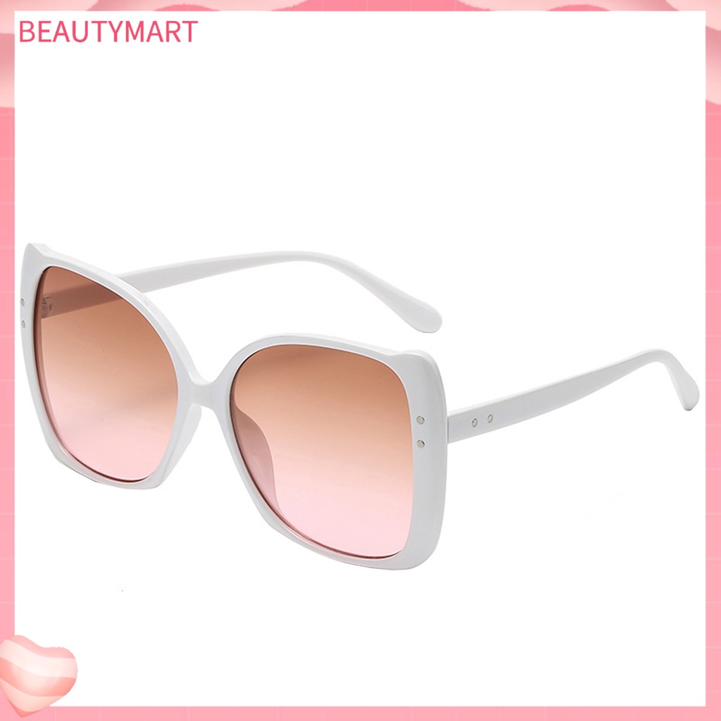 Kính Mát Chống Nắng Không Gọng Trong Suốt Phong Cách Hip Hop Cổ Điển Cho Nữ