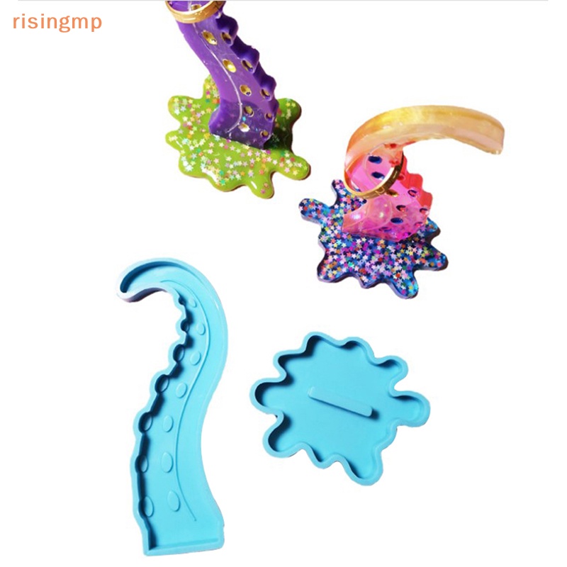 Khuôn Silicone Làm Giá Trưng Bày Nhẫn Hình Bạch Tuộc DIY