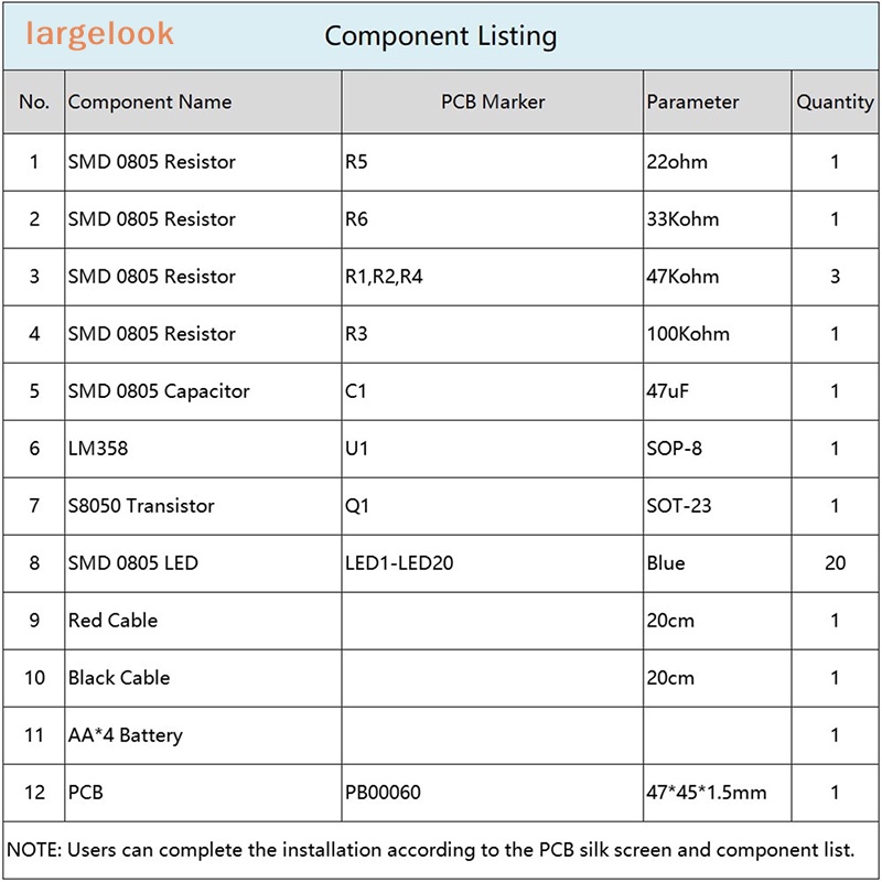 [Biglook] Bộ Dụng Cụ Tự Lắp Ráp Ngôi Sao Năm Cánh Có Đèn LED Gradient Cho Dịp Giáng Sinh Màu Xanh Lá / Đỏ /