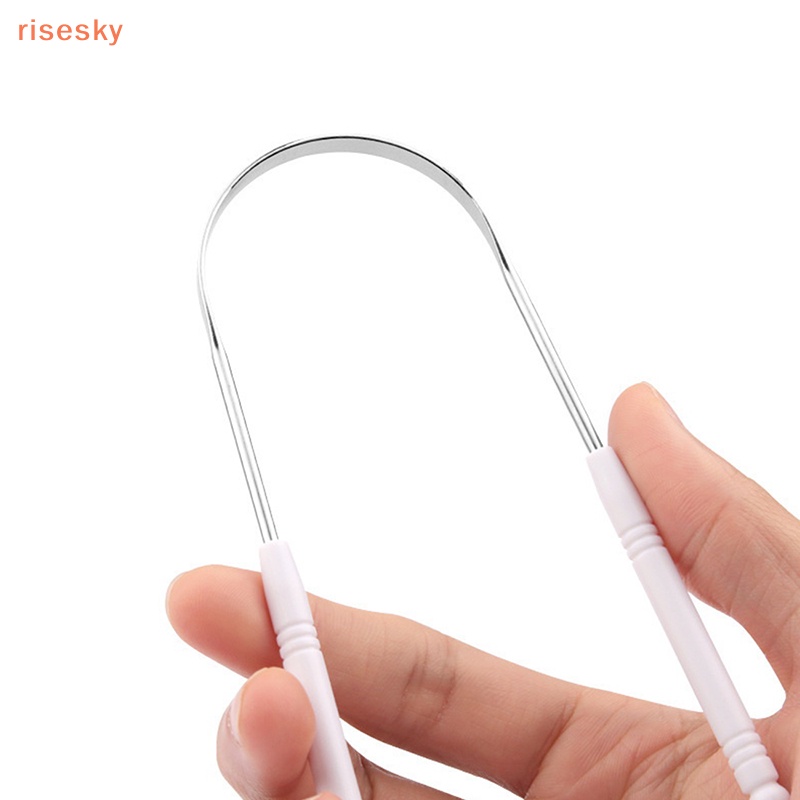 1 Dụng Cụ Vệ Sinh Lưỡi Bằng Thép Không Gỉ